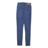 LEVI'S Womens Slim Blue Denim Light W23 L29 Jeans Zip Classic Skinny Cotton