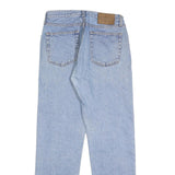 CALVIN KLEIN Womens Jeans Blue Regular Straight Denim Medium W28 L30 Classic Fit