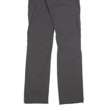 FJALLRAVEN Womens Polyester Blend Slim Black Trousers W26 L32 Outdoor Adventure