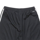 ADIDAS Mens Shorts Black & White Casual L W32 Polyester ClimaCool