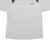 CHAPS RALPH LAUREN Mens Grey & Navy Short Sleeve Crew Neck T-Shirt M Classic