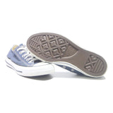 CONVERSE Chuck Taylor All Star Womens Low Top Trainers Blue Canvas UK 5.5