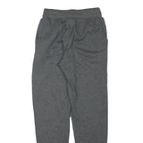CHAMPION Womens Joggers Grey XS W24 L29 Cotton Blend Slim Tapered Fit Logo Print