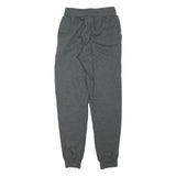 CHAMPION Womens Joggers Grey XS W24 L29 Cotton Blend Slim Tapered Fit Logo Print