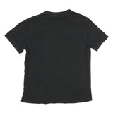 TRUE RELIGION Mens Black Graphic T-Shirt M Short Sleeve Crew Neck Cotton Blend