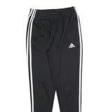 ADIDAS Womens Joggers Black & White Slim Tapered XS W25 L28 Athletic Bottoms