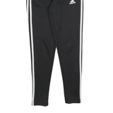 ADIDAS Womens Joggers Black & White Slim Tapered XS W25 L28 Athletic Bottoms