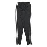 ADIDAS Womens Joggers Black & White Slim Tapered XS W25 L28 Athletic Bottoms