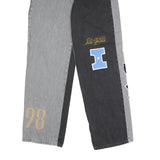 IETS FRANS Womens Jeans Black & Grey Regular Straight Denim Medium W27 L32