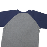 NFL Mens Grey & Navy Denver Broncos Graphic T-Shirt XL Short Sleeve Crew Neck