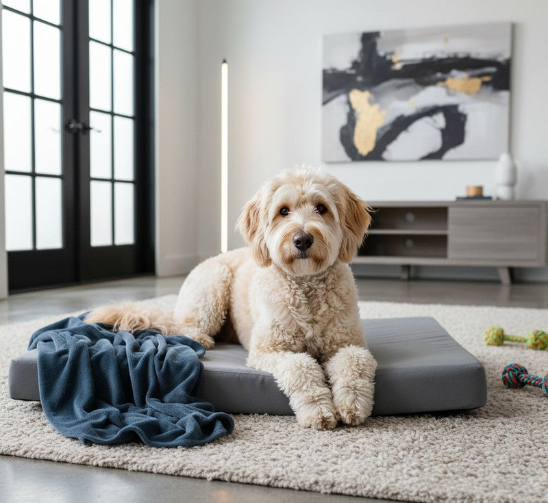 Deluxe Buddy Bed – Advanced Orthopedic Memory Foam Dog Bed for Joint Support