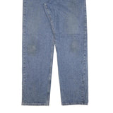 WRANGLER Mens Regular Fit Straight Leg Denim Medium Wash W34 L33 Classic Zip