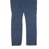 CARHARTT Mens Cotton Blue Regular Straight Trousers W33 L34 Workwear Casual