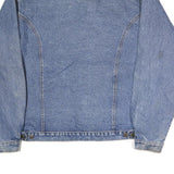 ELDORADO Mens Blue Denim Jacket L Cotton Button Closure Classic Fit