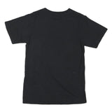 ADIDAS Mens Black Yellow Graphic T-Shirt S Short Sleeve Crew Neck Cotton Blend