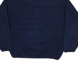 LOUIS GARNEAU Mens Blue Yellow Patterned Pullover Jumper Size L