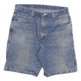 WRANGLER Mens Denim Blue Casual Shorts 2XL W36 Cotton Blend Workwear
