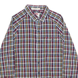 LEVI'S Mens Blue Red Yellow Check Shirt S Cotton Casual Long Sleeve