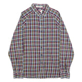 LEVI'S Mens Blue Red Yellow Check Shirt S Cotton Casual Long Sleeve