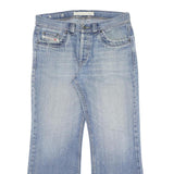DIESEL Mens Regular Fit Blue Denim Jeans W36 L30 Stylish Casual Zip Closure