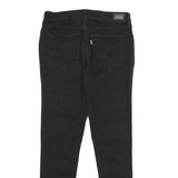 LEVI'S Womens Legging Jeans Black Slim Skinny Denim W29 L32 Stretch Zip