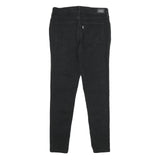 LEVI'S Womens Legging Jeans Black Slim Skinny Denim W29 L32 Stretch Zip
