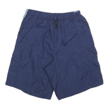 NIKE Mens Shorts Navy Blue Sports Cargo L W30 Lightweight Summer Wear