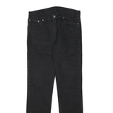 LEVI'S Mens Slim Black Denim Jeans W30 L32 Zip Cotton Blend Stylish Fit