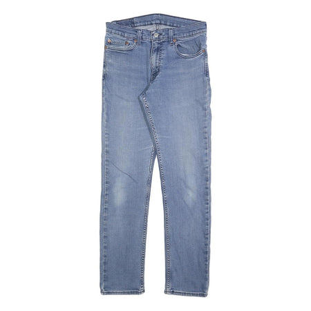 LEVI'S 511 Slim Mens Jeans Blue Denim Slim Skinny Cotton Blend W32 L32 Zip