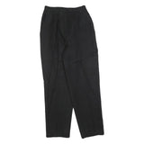 WILLOW RIDGE Womens Wool Black Regular Fit Straight Leg Trousers W25 L28