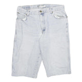WRANGLER Mens Shorts Blue Denim XL W32 Classic Comfortable Cotton Blend