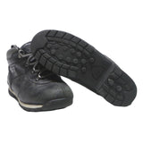 TIMBERLAND Leather Womens Ankle Boots Black UK 5.5 Casual Outdoor Lace-Up