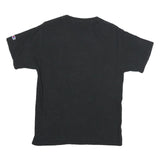 CHAMPION Mens Black Classic T-Shirt M Short Sleeve Crew Neck Logo