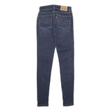 LEVI'S 710 Super Skinny Womens Jeans Blue Slim Skinny Denim Woven W25 L30