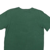 RUSSELL ATHLETIC Mens Green MCHS Graphic T-Shirt M Short Sleeve Crew Neck