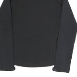 ADIDAS Womens Black Outdoor Jacket UK 6 Polyester Blend Zip Sportswear