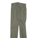 CARHARTT Womens Cotton Blend Slim Fit Skinny Trousers W25 L32 Olive Green