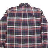 RALPH LAUREN Mens Blue Green Red Checked Shirt L Classic Button-Down Cotton