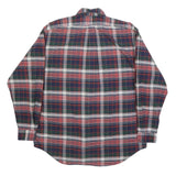 RALPH LAUREN Mens Blue Green Red Checked Shirt L Classic Button-Down Cotton