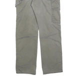 DICKIES Mens Jeans Grey Regular Straight Denim W32 L30 Casual Workwear Zip