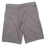 DICKIES Mens Shorts Grey Casual Plain XL W38 Durable Workwear