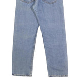 LEVI'S 505 Mens Jeans Blue Regular Straight Denim Medium W32 L29 Classic Fit Zip