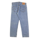 LEVI'S 505 Mens Jeans Blue Regular Straight Denim Medium W32 L29 Classic Fit Zip