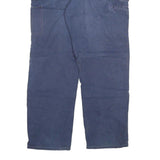 CARHARTT Mens Cotton Blend Blue Relaxed Straight Trousers W40 L34 Workwear