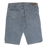 WRANGLER Mens Denim Blue Relaxed Fit Shorts L W36 Casual Summer Style