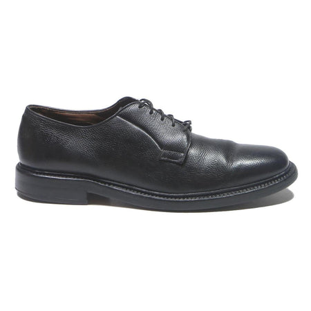 ALLEN EDMONDS Men's Black Derby Leather Shoes UK 9 Formal Dress Footwear