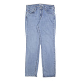 LEVI'S 505 Mens Jeans Blue Regular Straight Denim Medium W31 L32 Classic Zip