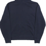 RUSSELL ATHLETIC Mens Navy Blue Viggan Hockey Pullover Hoodie S Est. 1930
