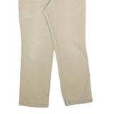 CARHARTT Mens Relaxed Fit Beige Cotton Blend Workwear Trousers W33 L30 Durable
