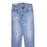 LEVI'S 501 Big E Womens Jeans Blue Regular Straight Denim Light W26 L29 Vintage